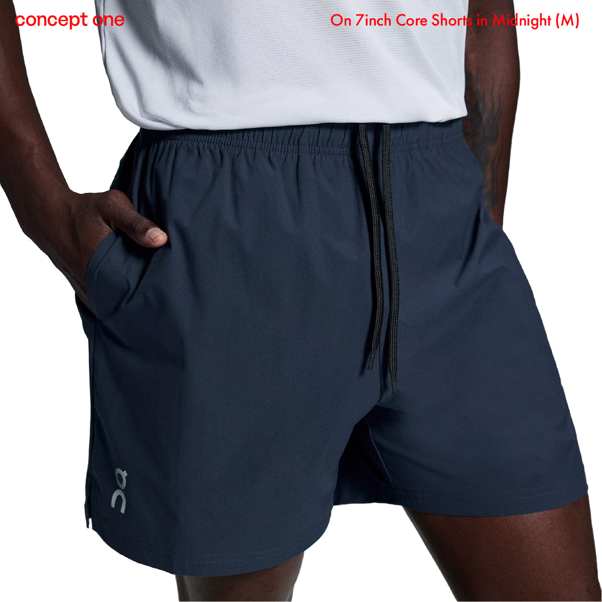On 7inch Core Shorts in Midnight (M)