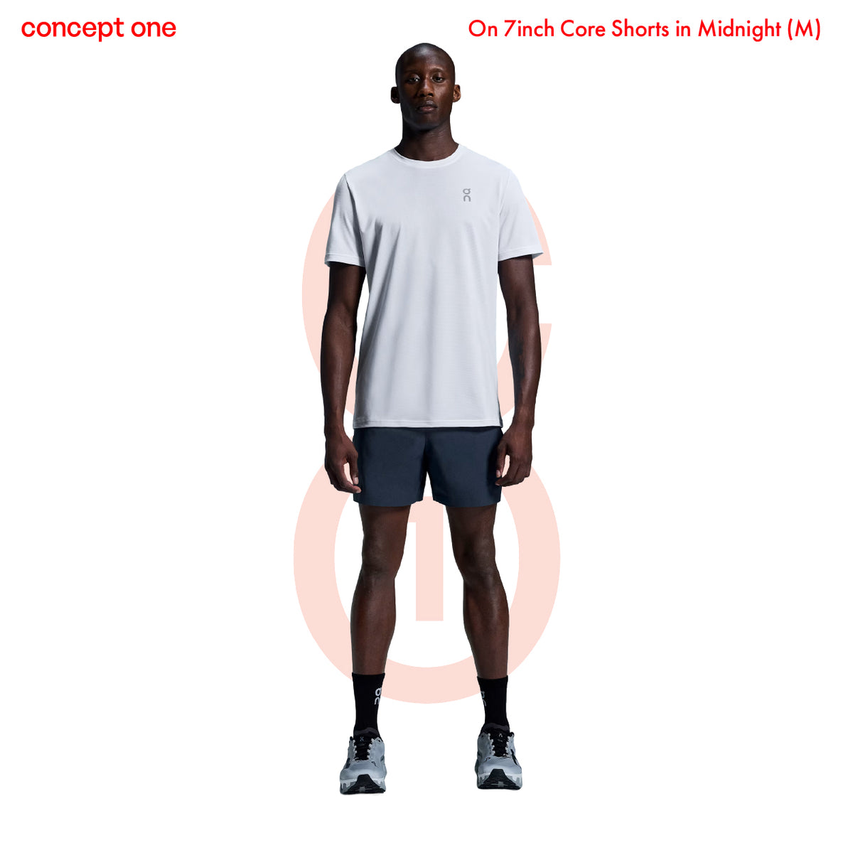 On 7inch Core Shorts in Midnight (M)