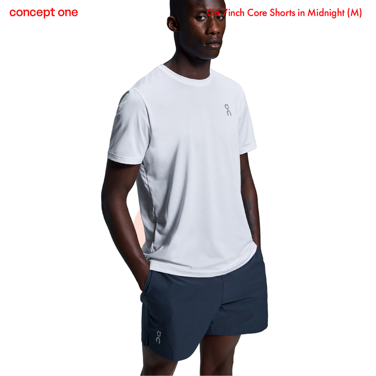 On 7inch Core Shorts in Midnight (M)