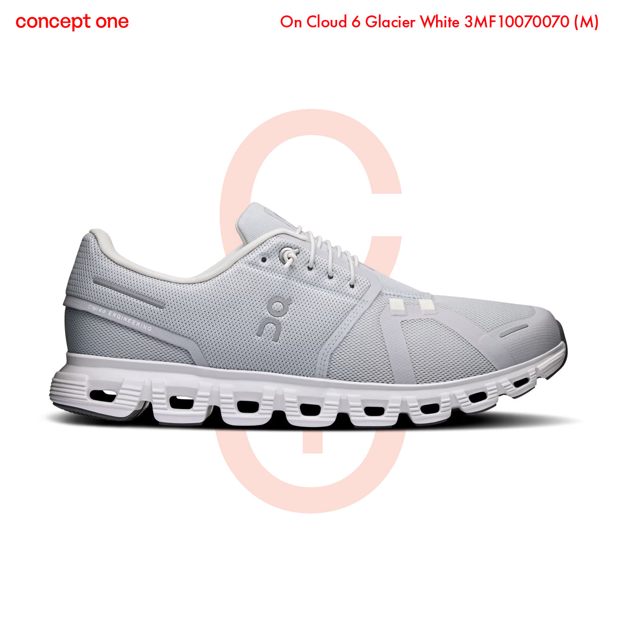 On Cloud 6 Glacier White 3MF10070070 (M)