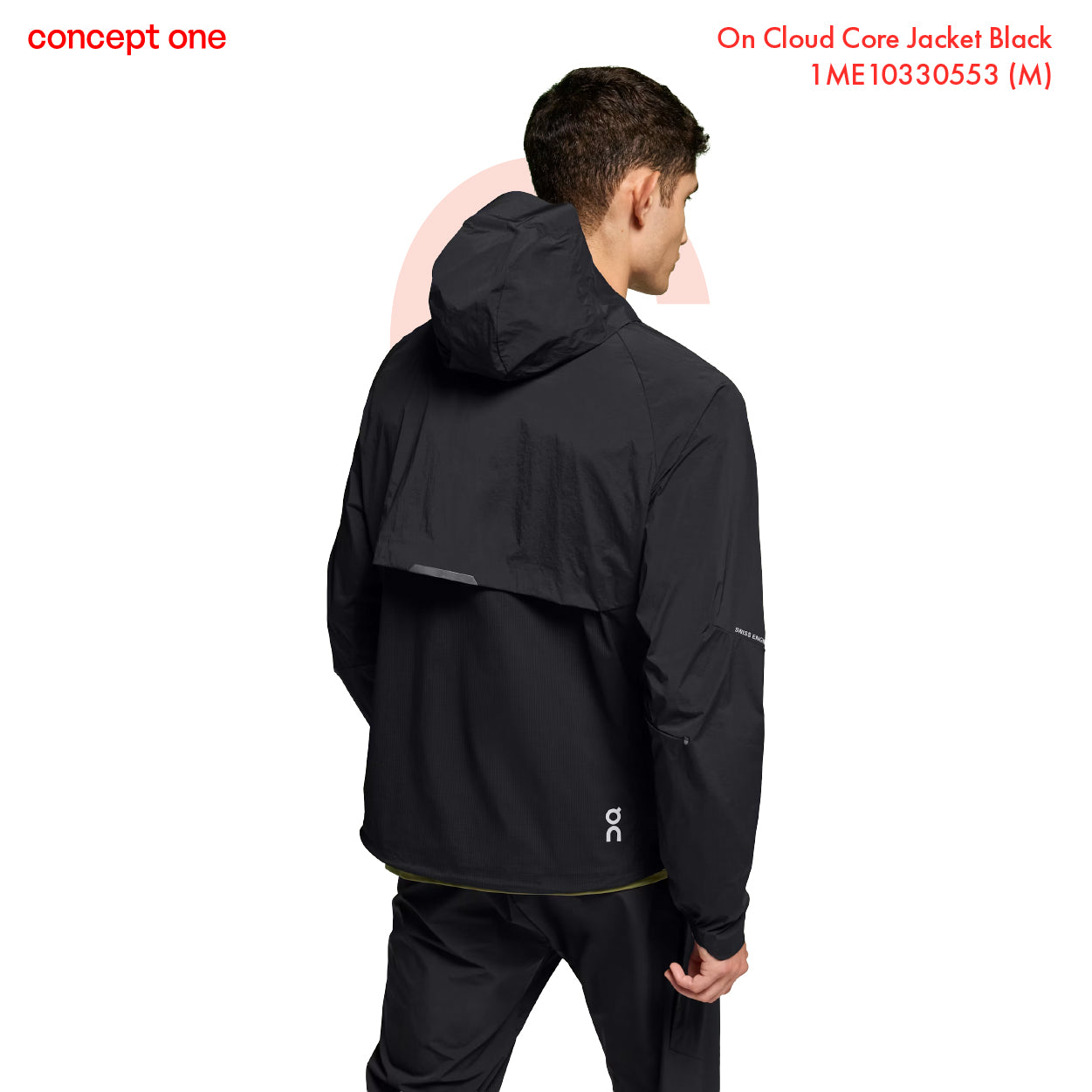 On Cloud Core Jacket Black 1ME10330553 (M)