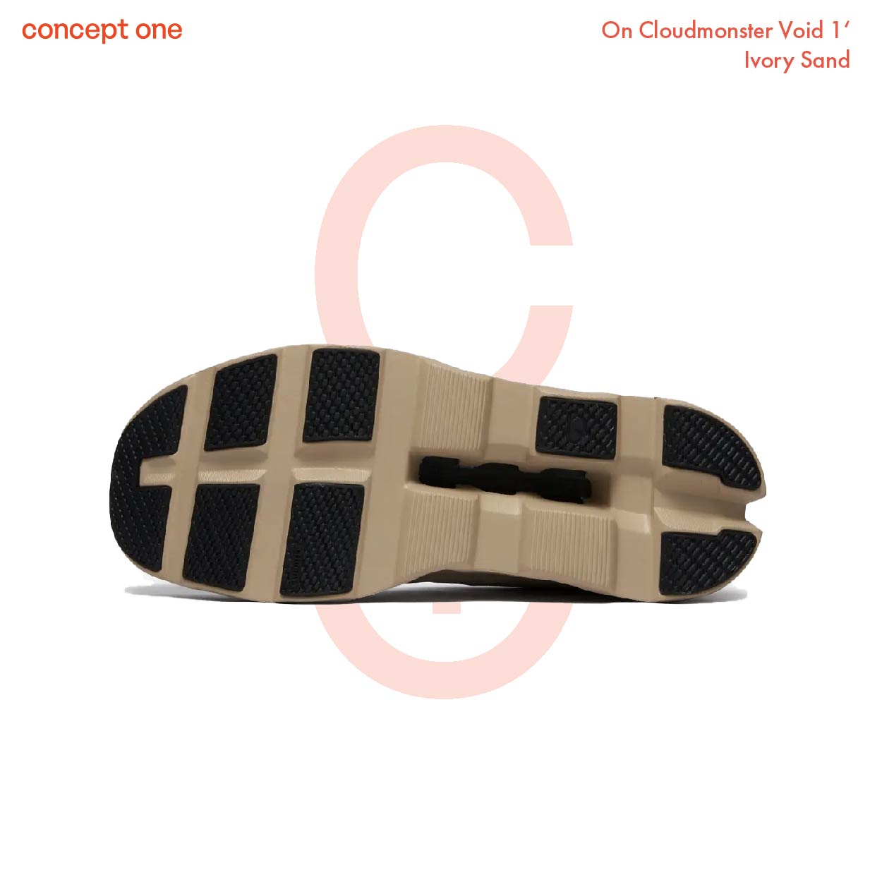 On Cloudmonster Void 1 Ivory Sand (M)