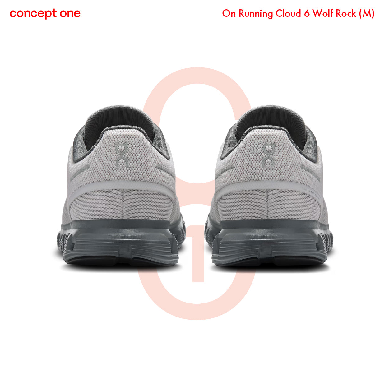 On Running Cloud 6 Wolf Rock (M)