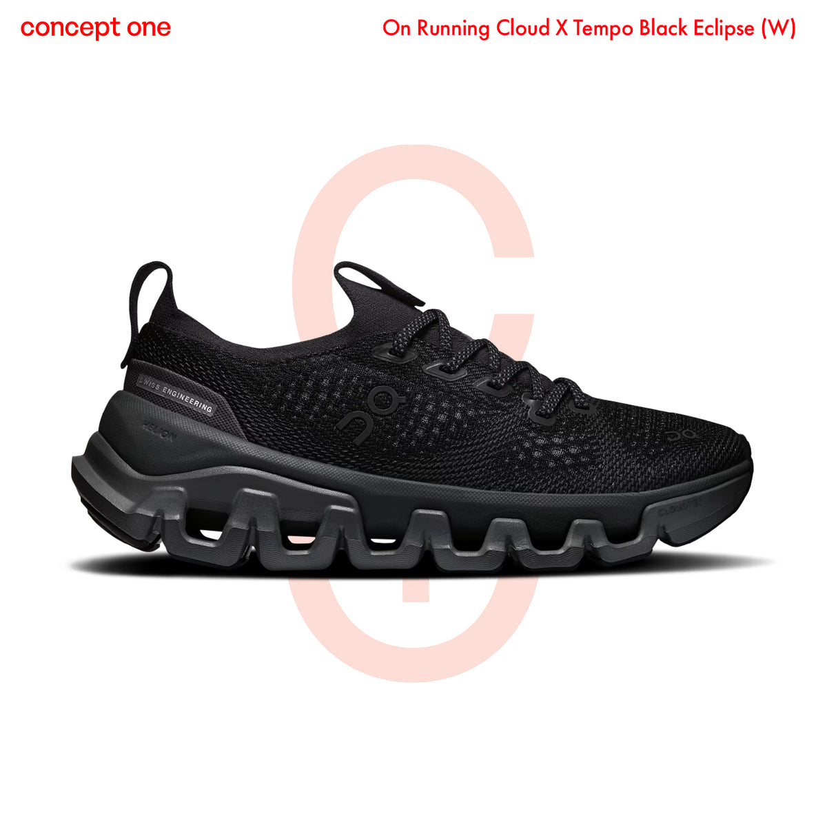 On Running Cloud X Tempo Black Eclipse (W)