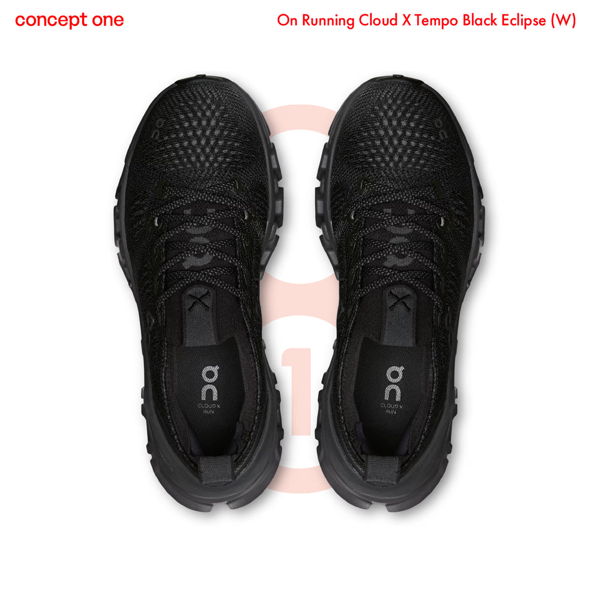 On Running Cloud X Tempo Black Eclipse (W)
