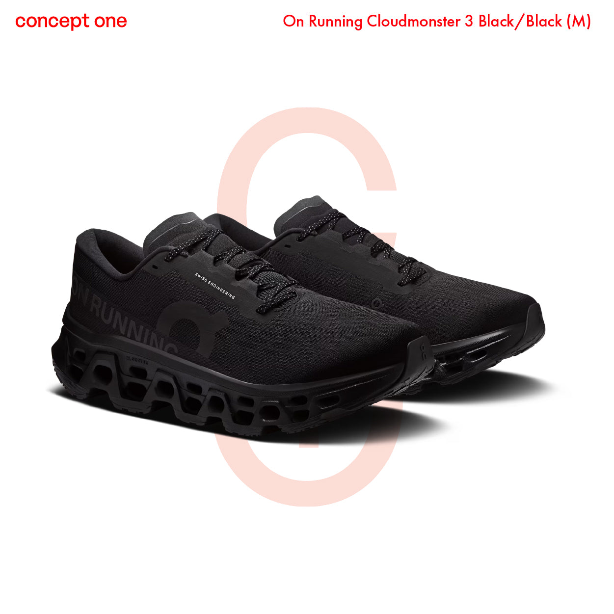 On Running Cloudmonster 3 Black (M)