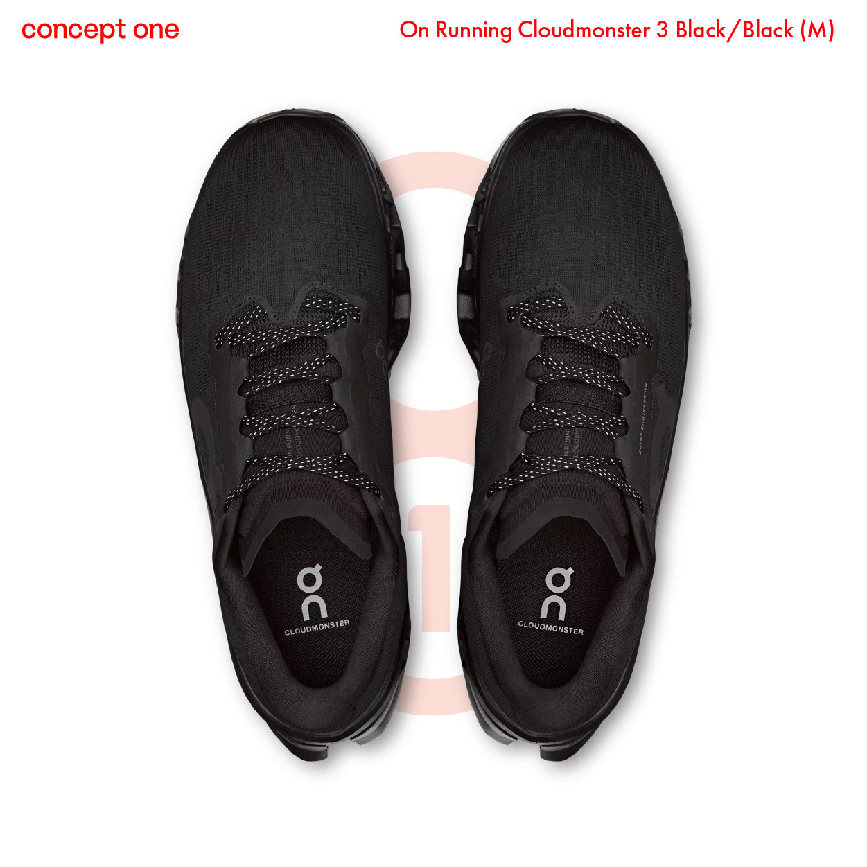 On Running Cloudmonster 3 Black (M)