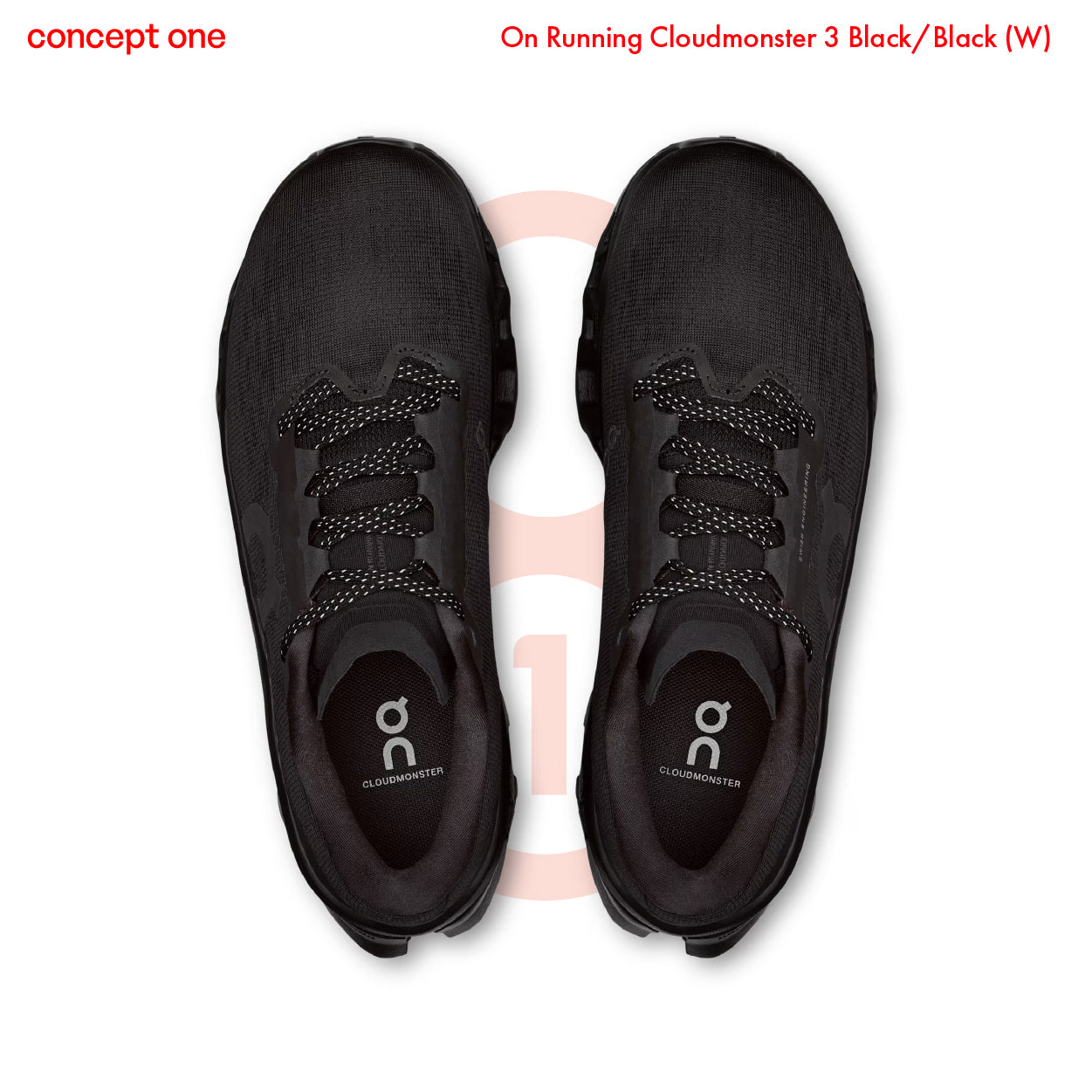 On Running Cloudmonster 3 Black (W)