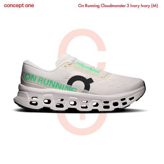On Running Cloudmonster 3 Ivory Ivory (M)