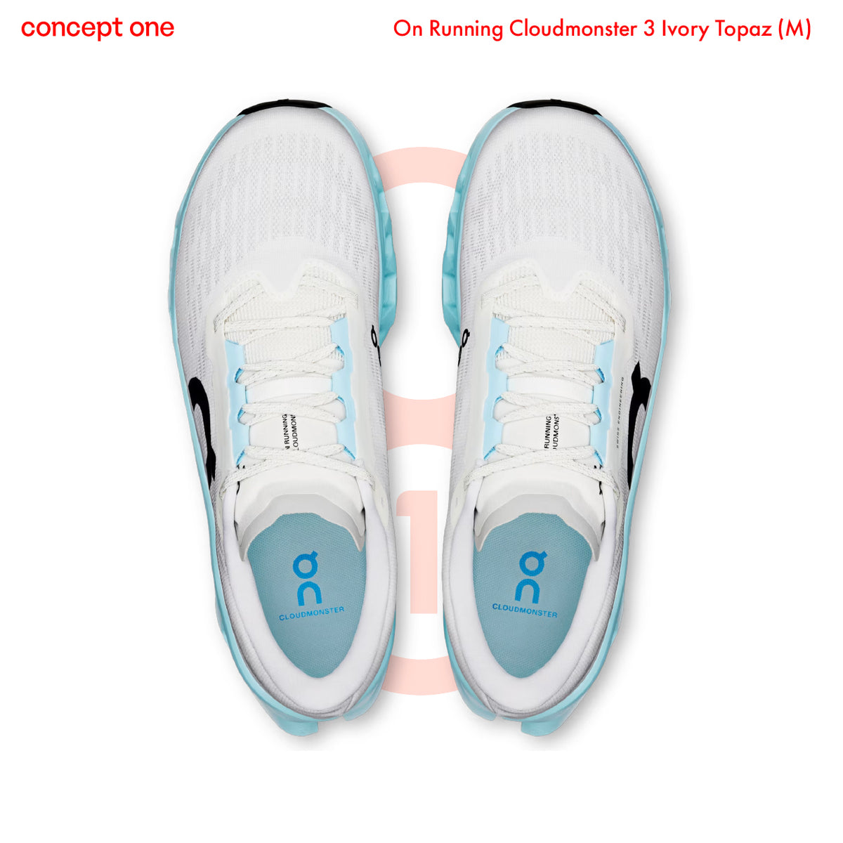 On Running Cloudmonster 3 Ivory Topaz (M)
