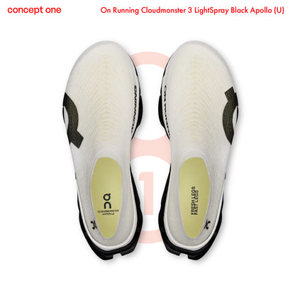 On Running Cloudmonster 3 LightSpray Black Apollo (U)