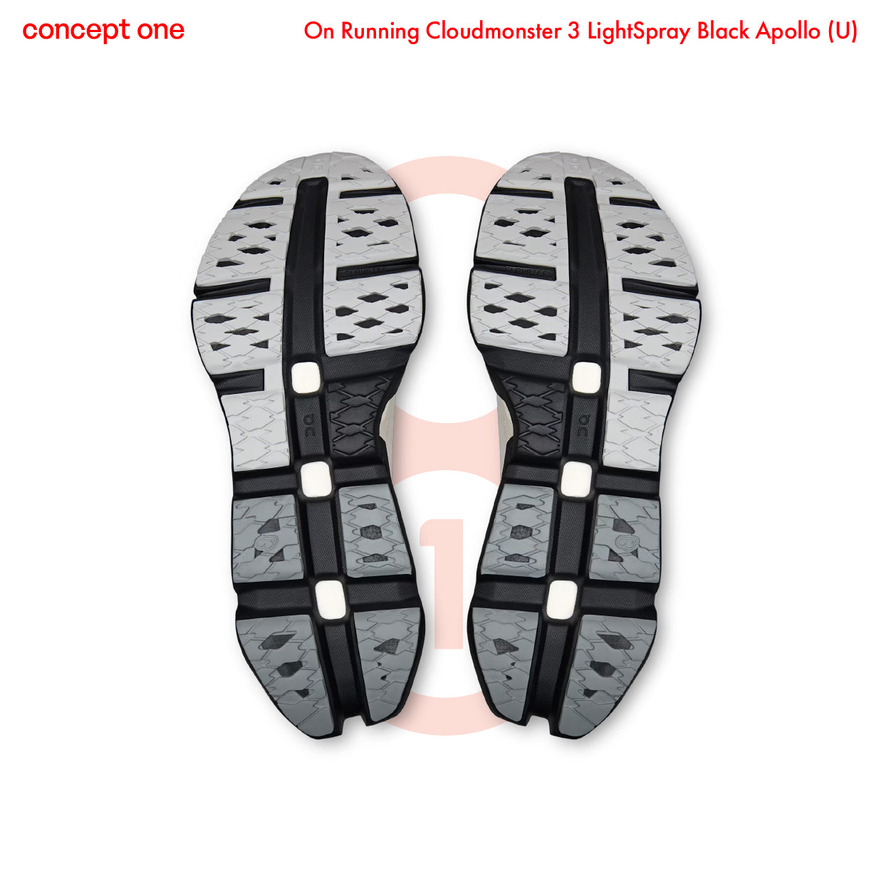 On Running Cloudmonster 3 LightSpray Black Apollo (U)