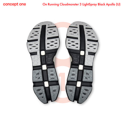 On Running Cloudmonster 3 LightSpray Black Apollo (U)