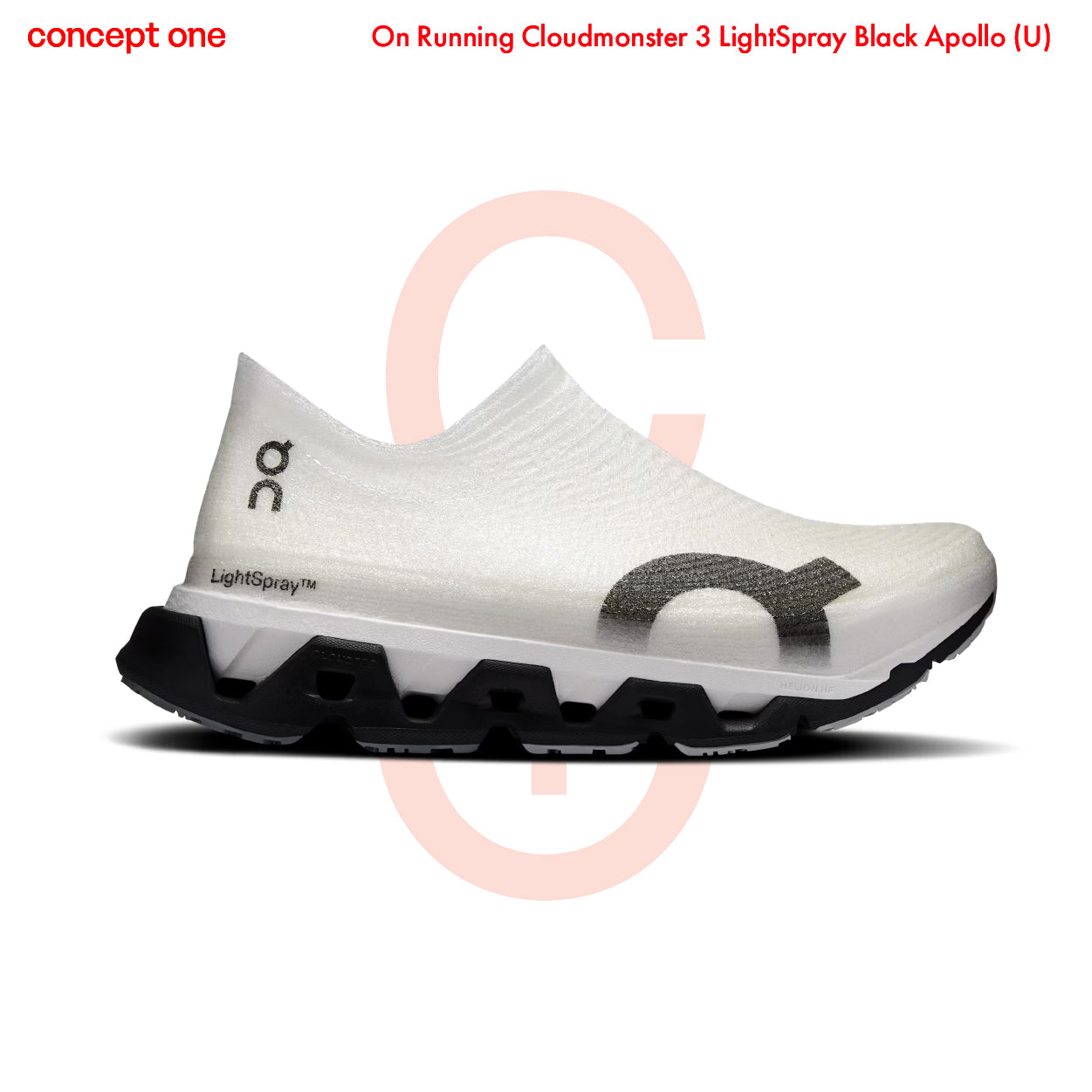 On Running Cloudmonster 3 LightSpray Black Apollo (U)