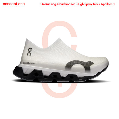 On Running Cloudmonster 3 LightSpray Black Apollo (U)