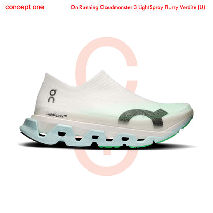 On Running Cloudmonster 3 LightSpray Flurry Verdite (U)