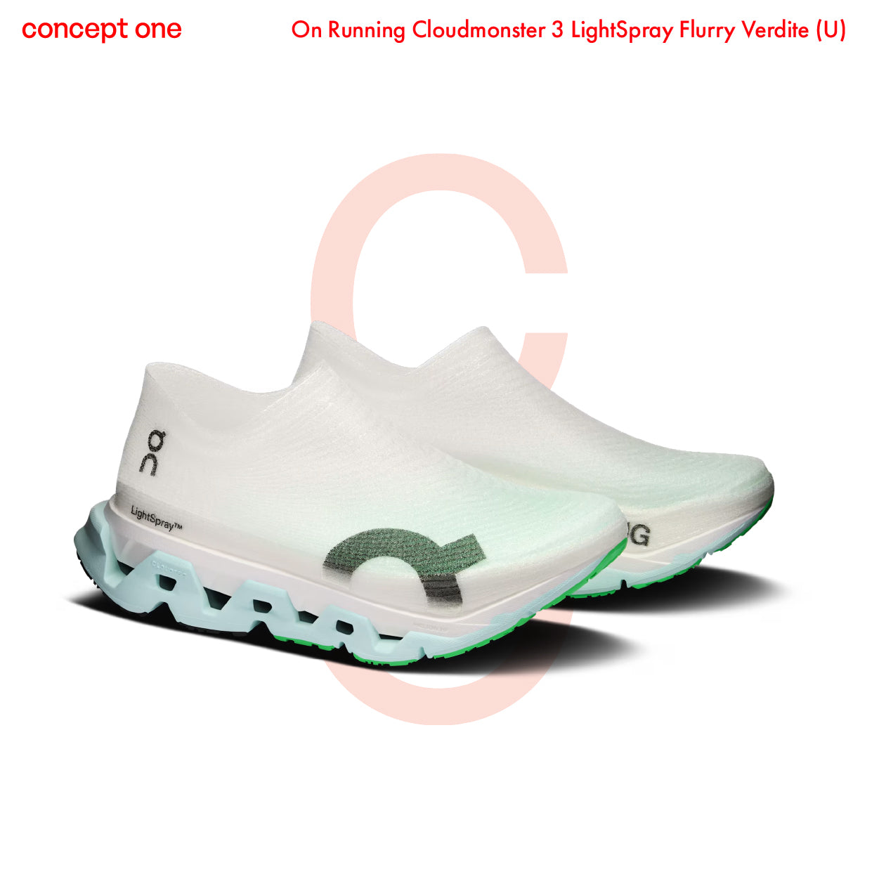 On Running Cloudmonster 3 LightSpray Flurry Verdite (U)