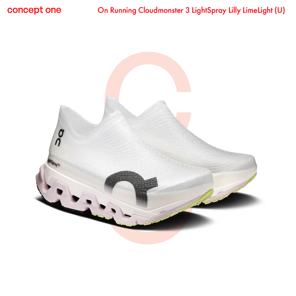 On Running Cloudmonster 3 LightSpray Lilly LimeLight (U)