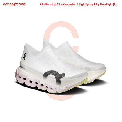 On Running Cloudmonster 3 LightSpray Lilly LimeLight (U)