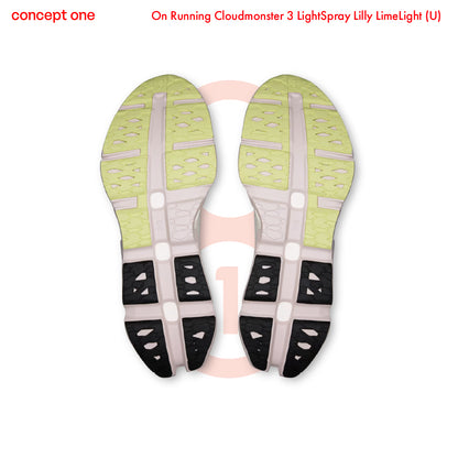 On Running Cloudmonster 3 LightSpray Lilly LimeLight (U)