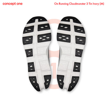 On Running Cloudmonster 3 Tin Ivory (M)