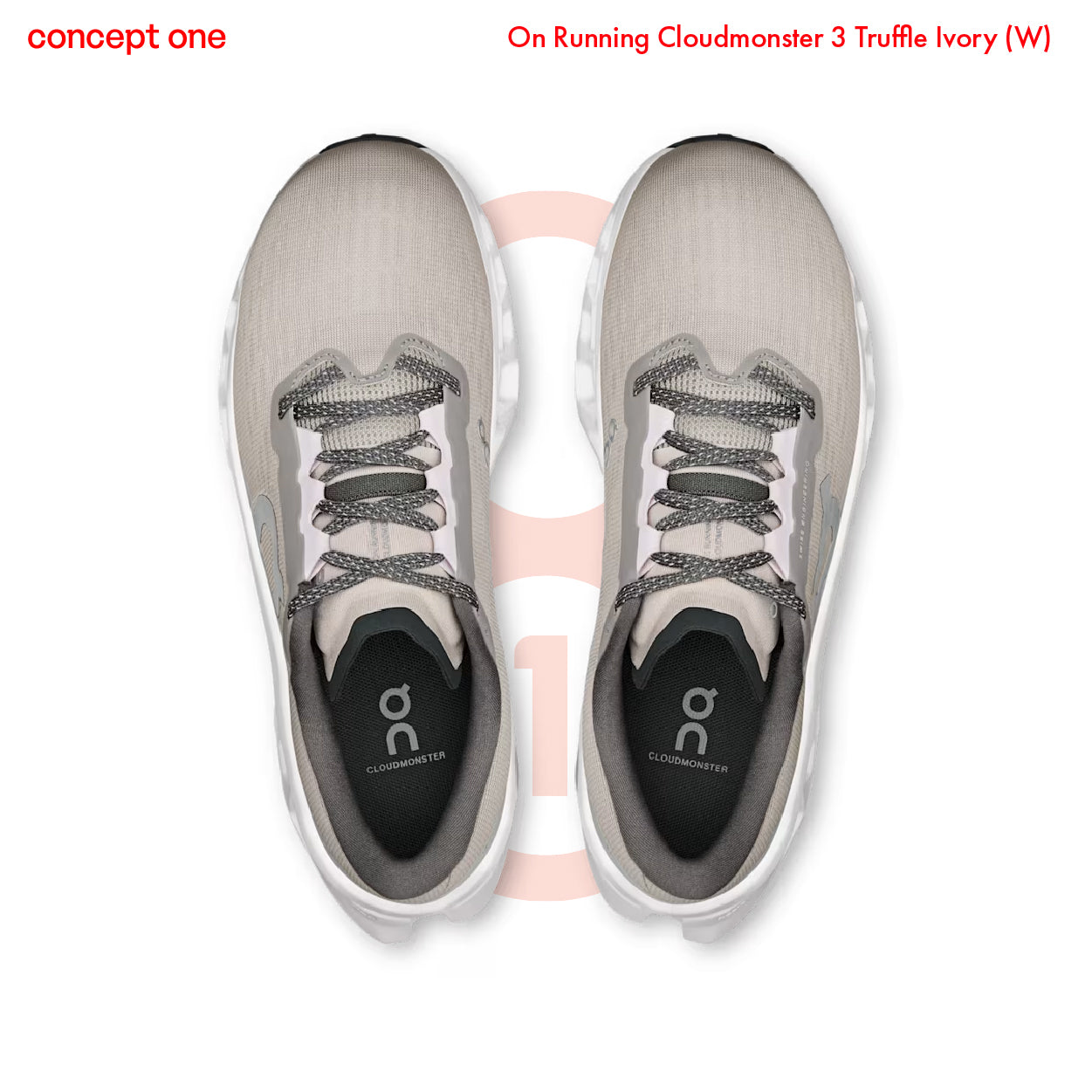 On Running Cloudmonster 3 Truffle Ivory (W)