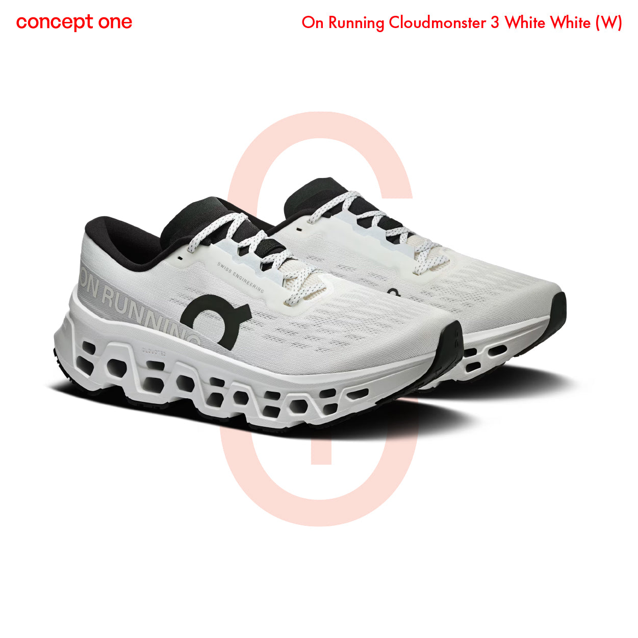 On Running Cloudmonster 3 White (W)