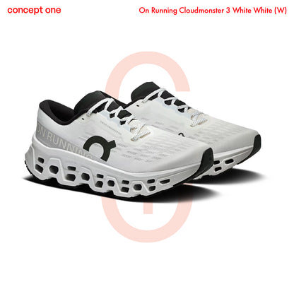 On Running Cloudmonster 3 White (W)