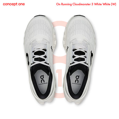 On Running Cloudmonster 3 White (W)