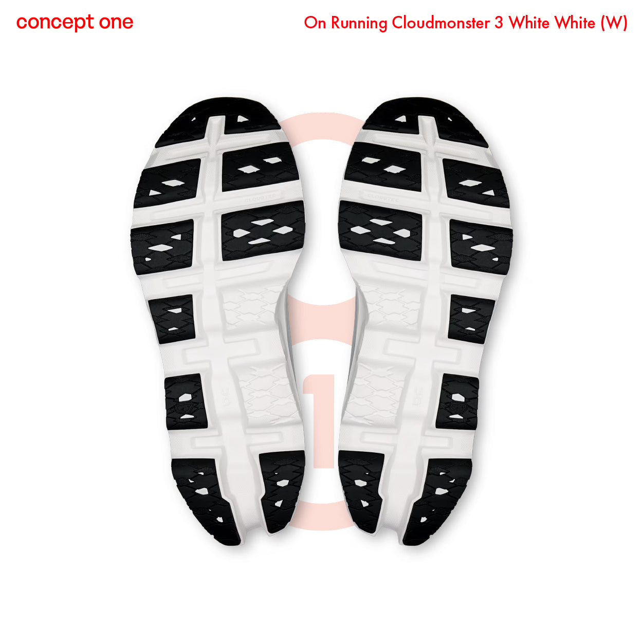 On Running Cloudmonster 3 White (W)