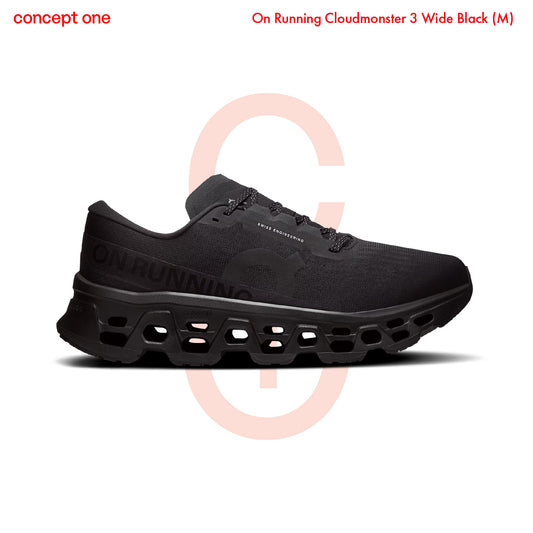 On Running Cloudmonster 3 Wide Black (M)