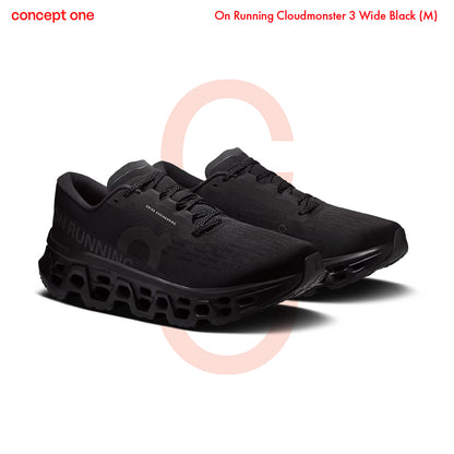 On Running Cloudmonster 3 Wide Black (M)