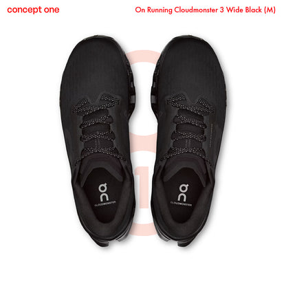On Running Cloudmonster 3 Wide Black (M)