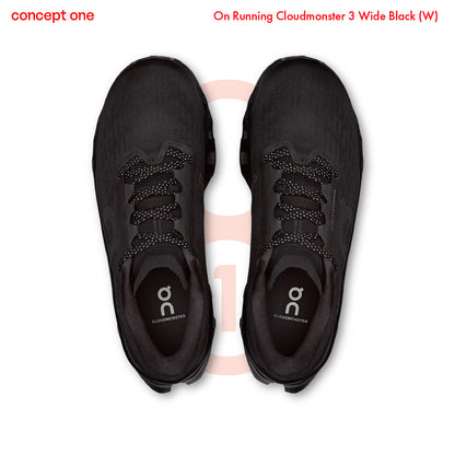 On Running Cloudmonster 3 Wide Black (W)