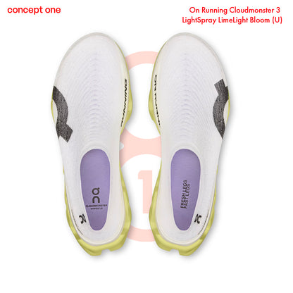 On Running Cloudmonster 3 LightSpray LimeLight Bloom (U)