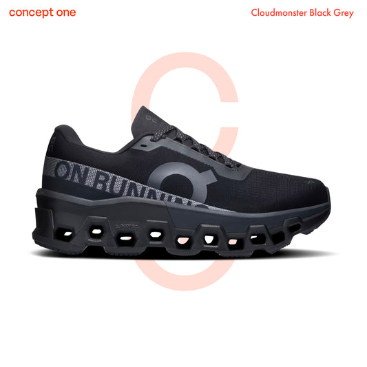 On Running Cloudmonster Black Grey (M)