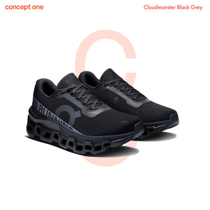 On Running Cloudmonster Black Grey (M)