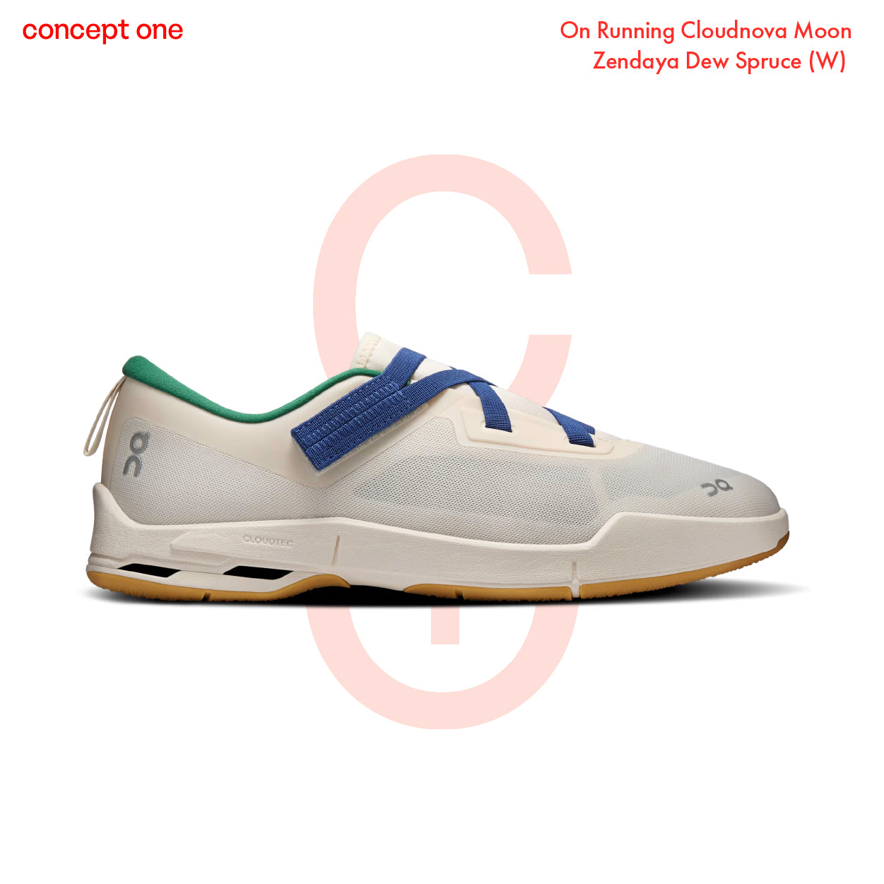 On Running Cloudnova Moon Zendaya Dew Spruce (W)