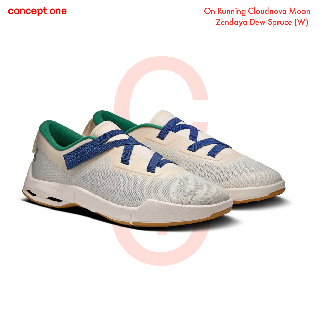 On Running Cloudnova Moon Zendaya Dew Spruce (W)