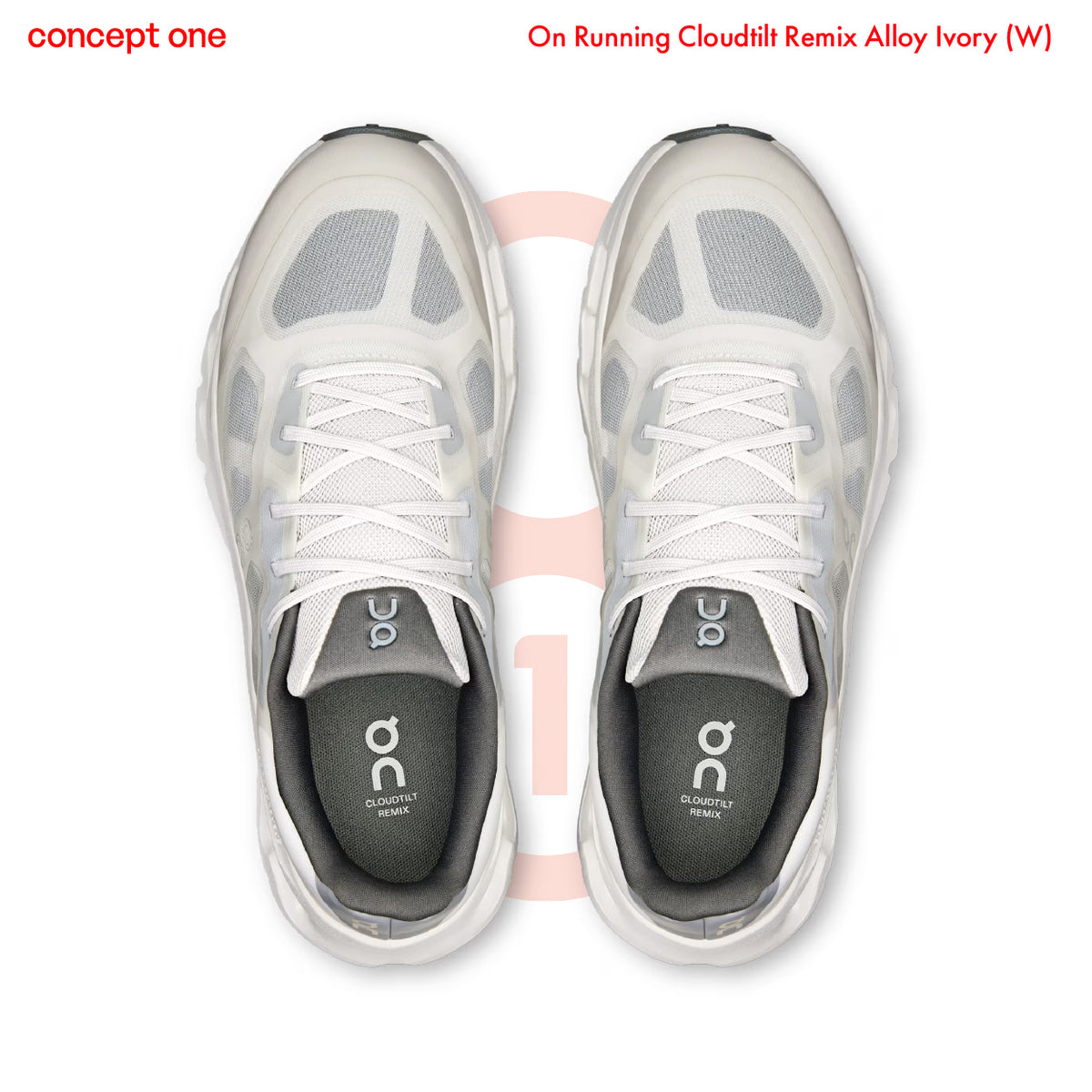 On Running Cloudtilt Remix Alloy Ivory (W)