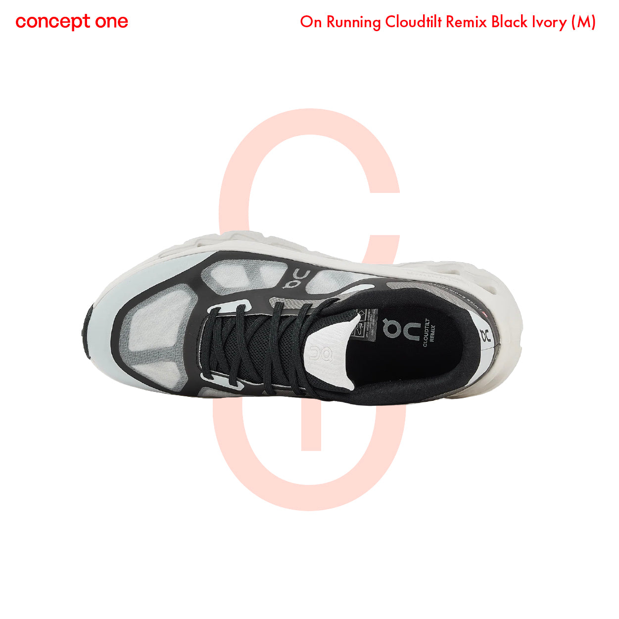 On Running Cloudtilt Remix Black Ivory (M)