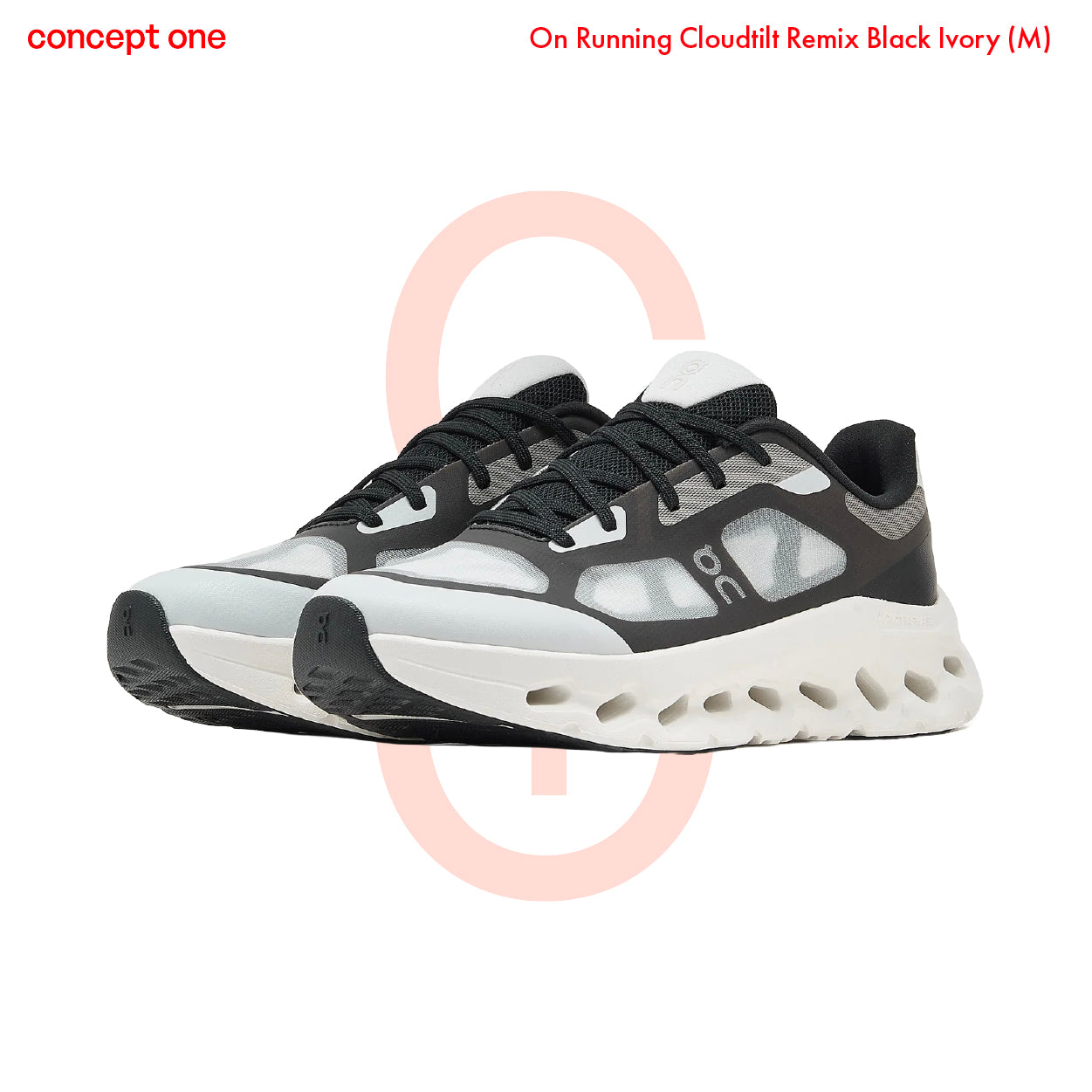 On Running Cloudtilt Remix Black Ivory (M)