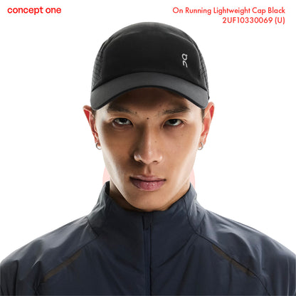 On Running Lightweight Cap Black 2UF10330553 (U)