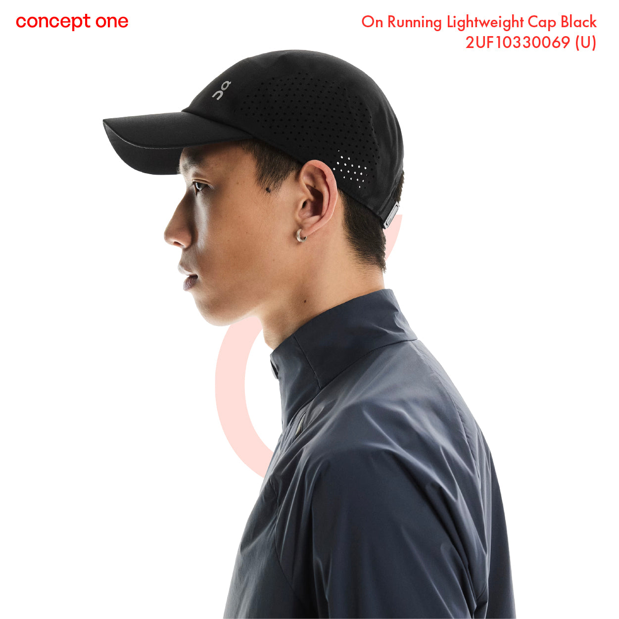 On Running Lightweight Cap Black 2UF10330553 (U)
