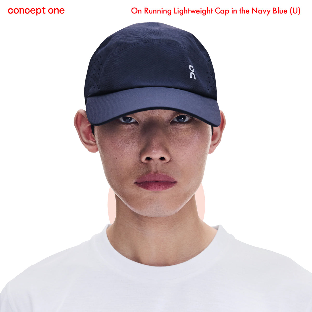 On Running Lightweight Cap in the Navy Blue (U)