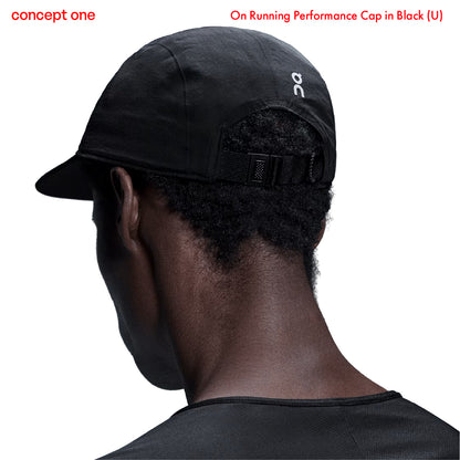 On Running Performance Cap in Black (U)