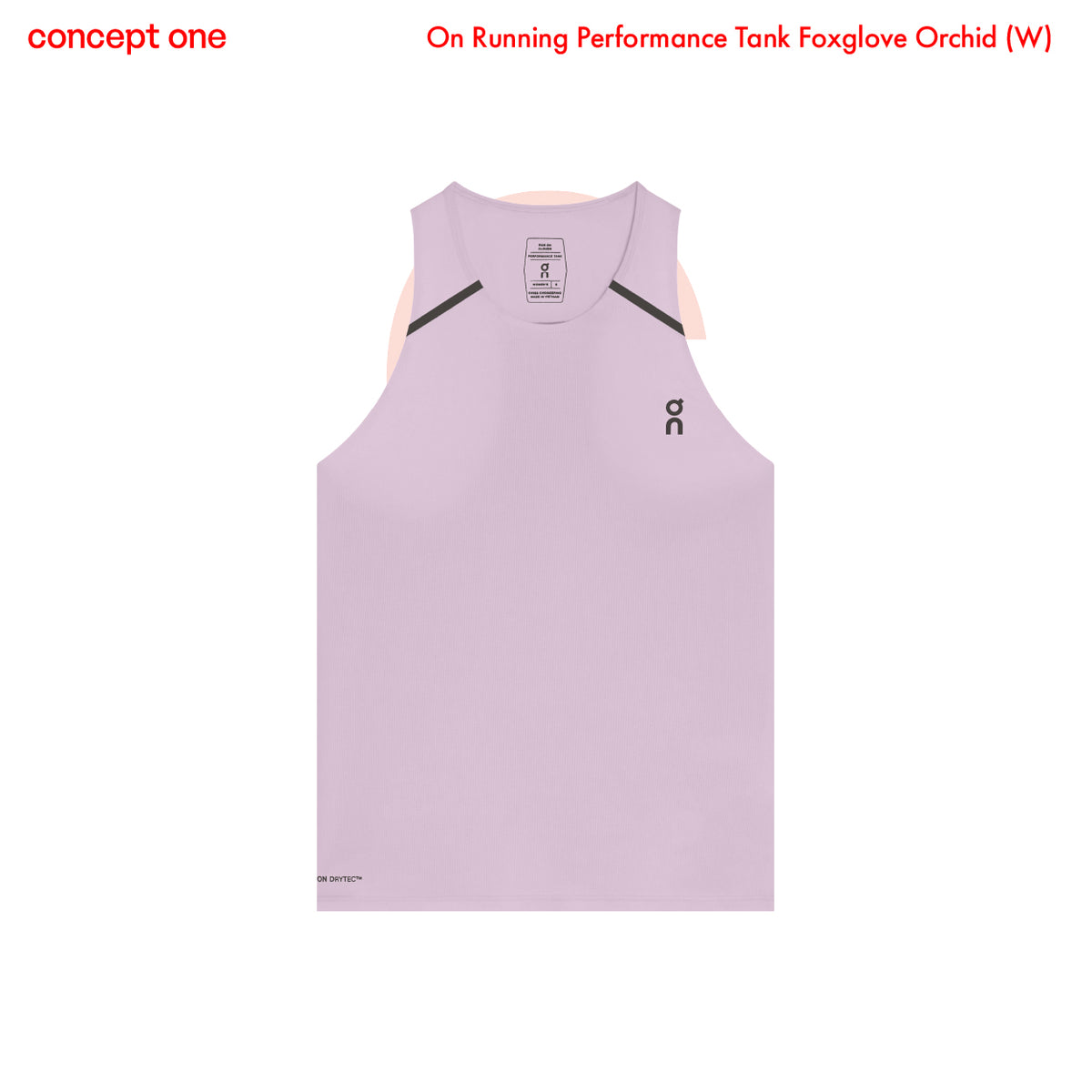 On Running Performance Tank Foxglove Orchid (W)