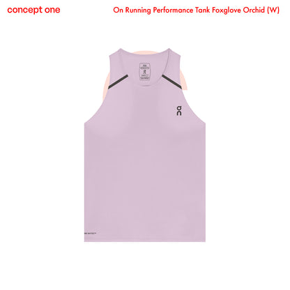 On Running Performance Tank Foxglove Orchid (W)