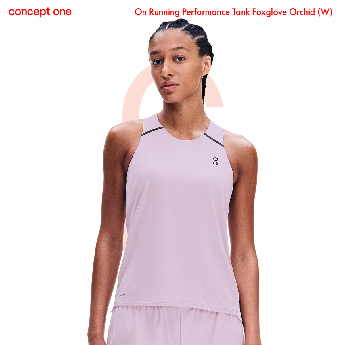 On Running Performance Tank Foxglove Orchid (W)
