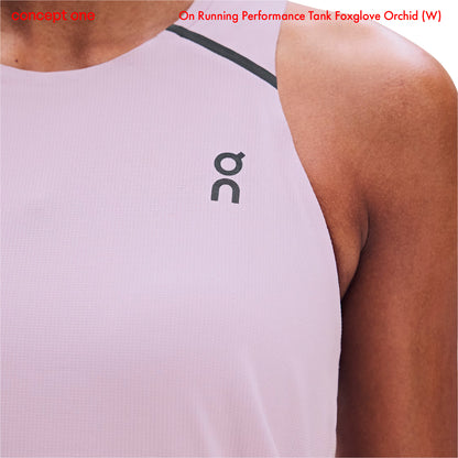 On Running Performance Tank Foxglove Orchid (W)